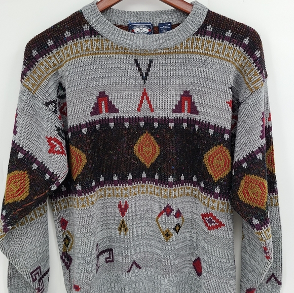 Vntg Nightsbridge crewneck Knit Sweater - Picture 3 of 7